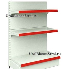 Торговый пристенный стеллаж 1450*300*900 3 полки - uralbiznesstroi.ru – Челябинск