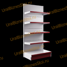 Торговый пристенный стеллаж 2350*500*900 5 полок - uralbiznesstroi.ru – Челябинск