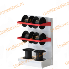 Торговый стеллаж для кабеля 1450*400*1200 6 катушек - uralbiznesstroi.ru – Челябинск
