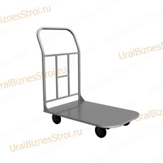 Телега грузовая платформенная ТПР-100 (500*800), г/п - 500 кг, два поворотных колеса - uralbiznesstroi.ru – Челябинск