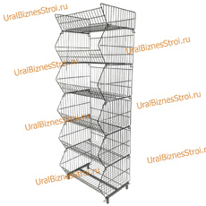 Горка из корзин (КОШ), 5+1 - uralbiznesstroi.ru – Челябинск
