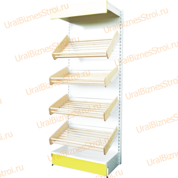 Торговый стеллаж для хлеба 2350*500*600 5 полок - uralbiznesstroi.ru – Челябинск