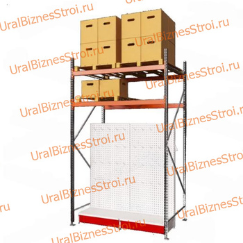 Стеллаж Cash & Carry 4000*2000*1000 - uralbiznesstroi.ru – Челябинск