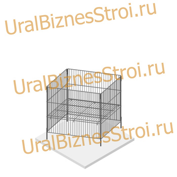 Корзина для распродаж 750х400х800 - uralbiznesstroi.ru – Челябинск